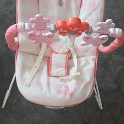Baby vibrating chair and baby bath