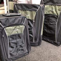 Set of three suitcases. All in great condition. Used once, then kept in loft.