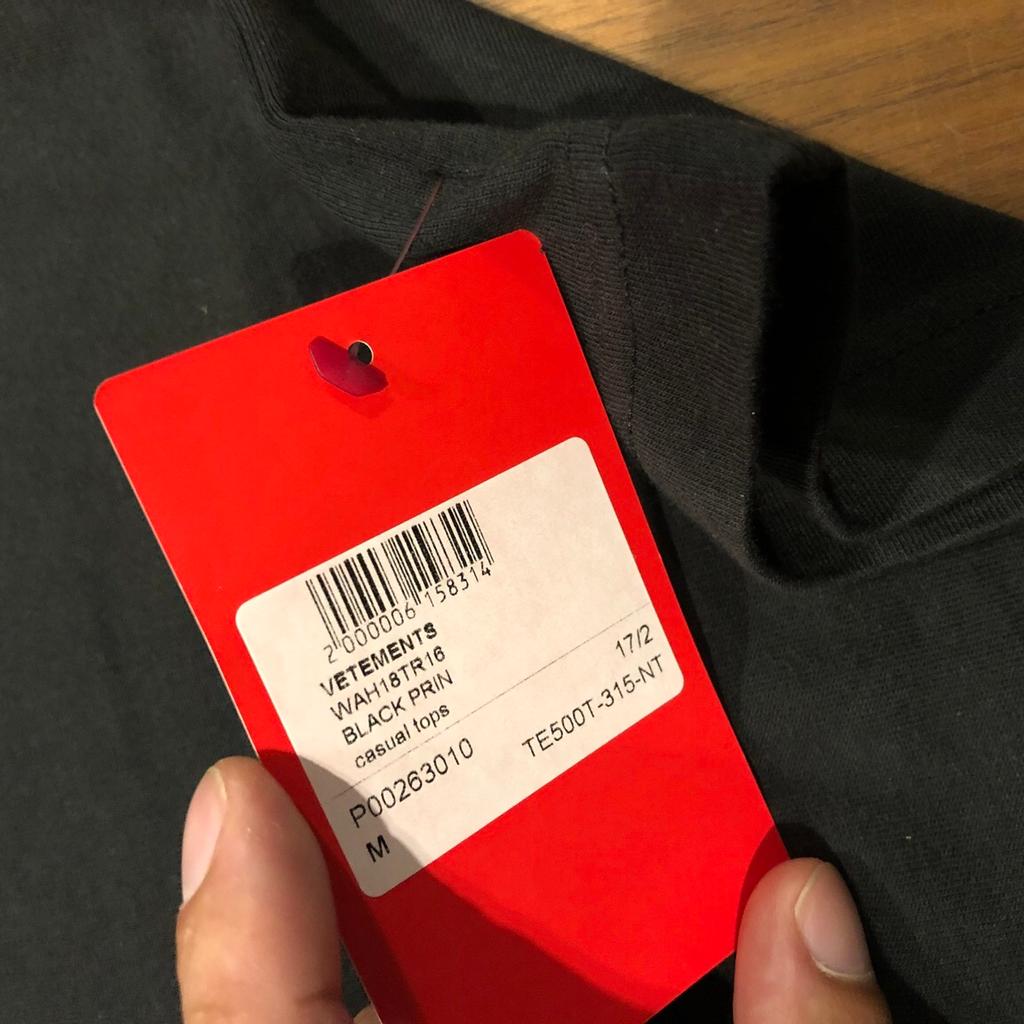 Vetements discount hot sale