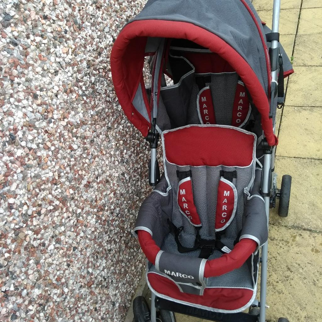 Marco double cheap buggy