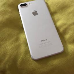 Iphone 7 plus mint condition . White silver color. Come with tempered glass and case. Collection only