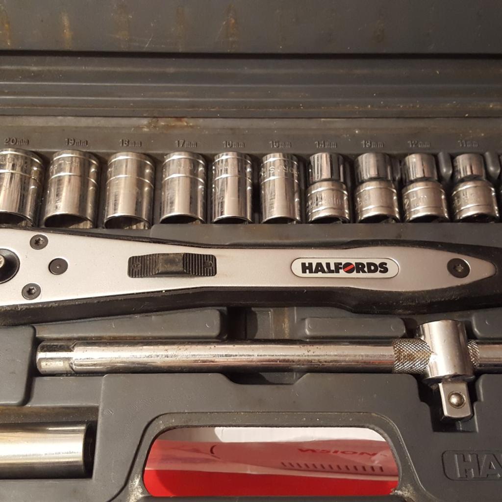 Halfords socket set in box in WN8 Lancashire für 20,00 £ zum Verkauf