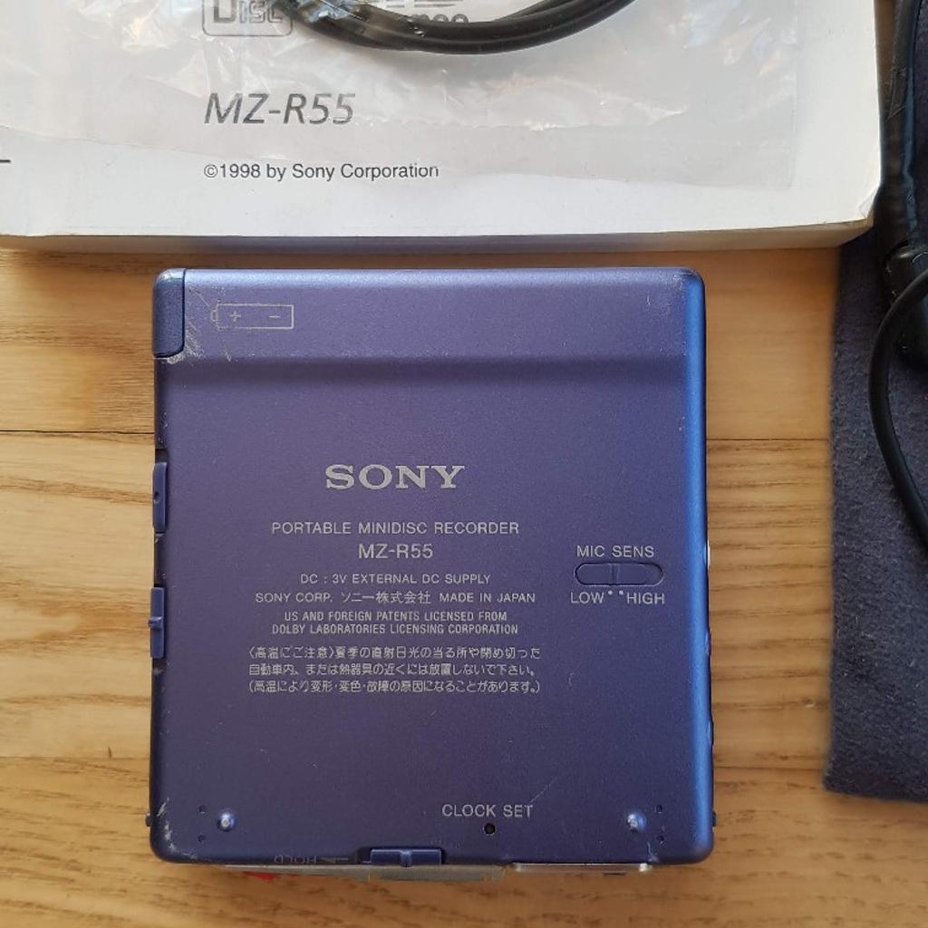 Sony MZR55 Minidisc Player Recorder in 6923 Bregenz für 20,00 € zum