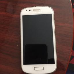 Samsung galaxy s3 mini in good condition for cheap price. Charger included