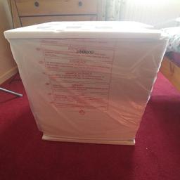 Brand new- still sealed & in internal packaging

Counter Top Freezer

32L

A* energy rated

47.5cm H x 47cm W x 44xm D

Selling on behalf of a family member who recently purchased it, but, unfortunately didnt measure & wouldn't fit inbetween the gap of the wall cupboards & worktop.

£60 o.v.n.o

Collection DE13 Kings Bromley Nr Lichfield
