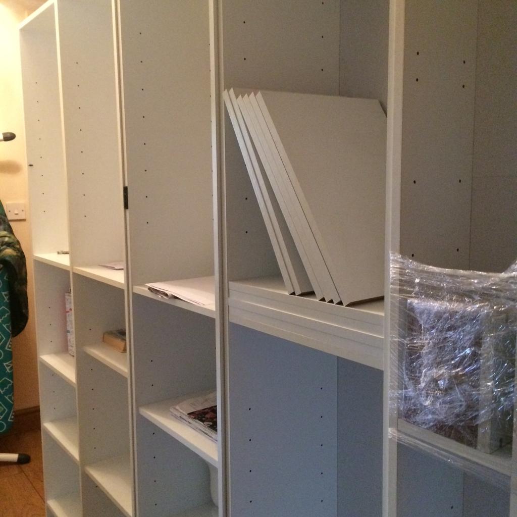 White Maine book cases/CD (ARGOS) in L8 Liverpool for £60.00 for sale