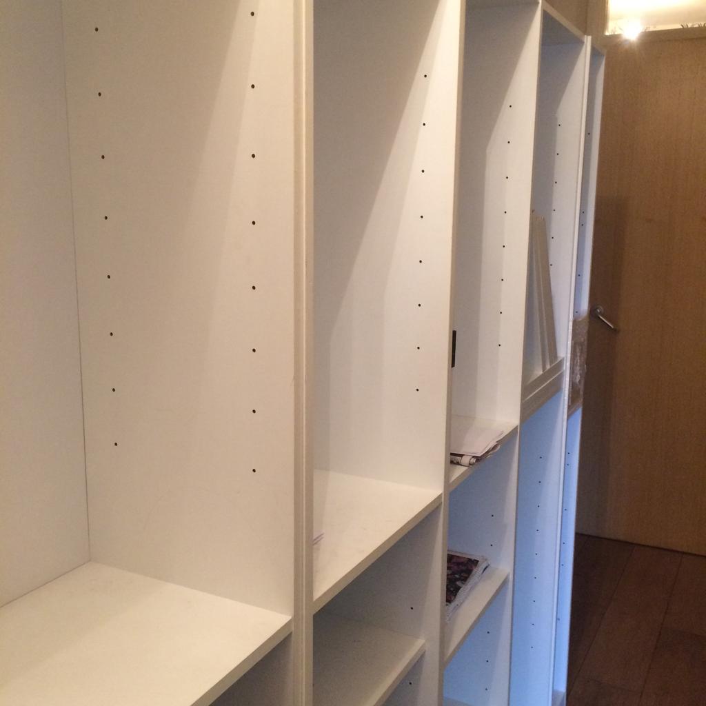 White Maine book cases/CD (ARGOS) in L8 Liverpool for £60.00 for sale