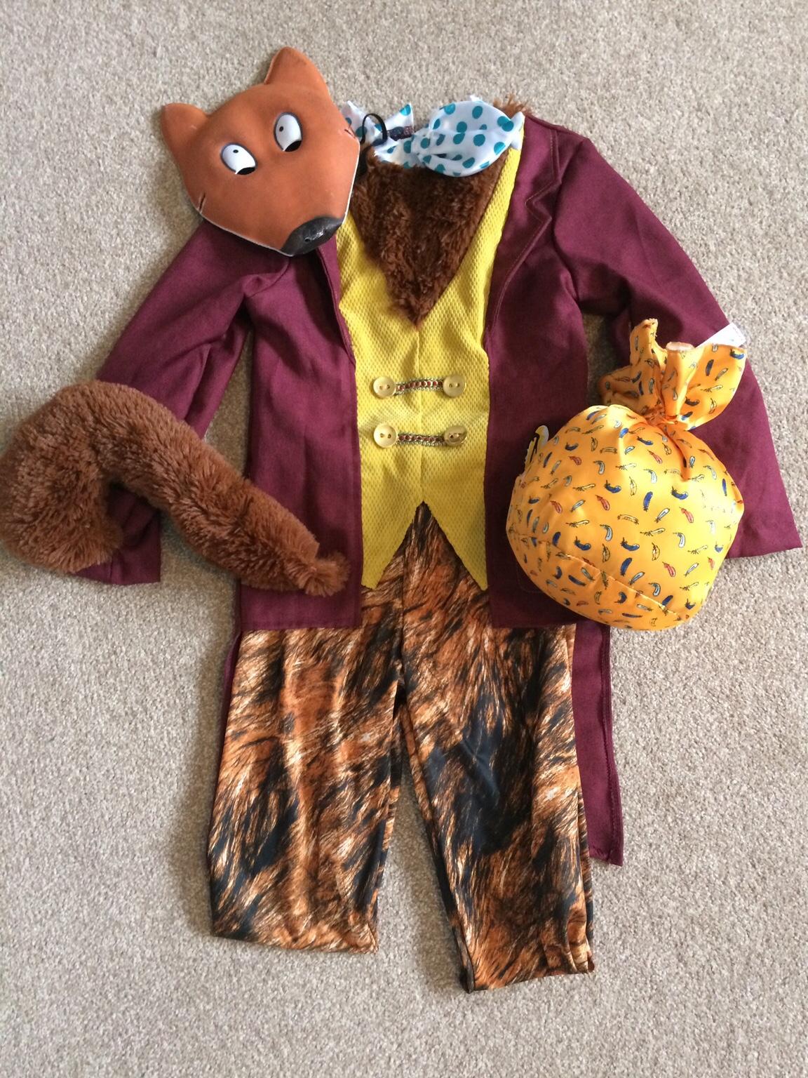 Fantastic Mr Fox dress up costume in S20 Rotherham for £5.00 for sale