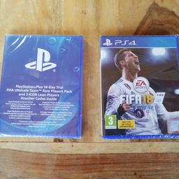 Fifa18 with rare players pack. Brand new sealed.