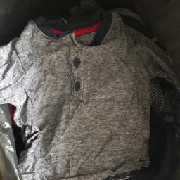 Baby boy clothes good condition over 100 items mix with ages new born up to 6-9 months having a clear out mixed with gap next  primark river island and Tesco clothing just need them moving today