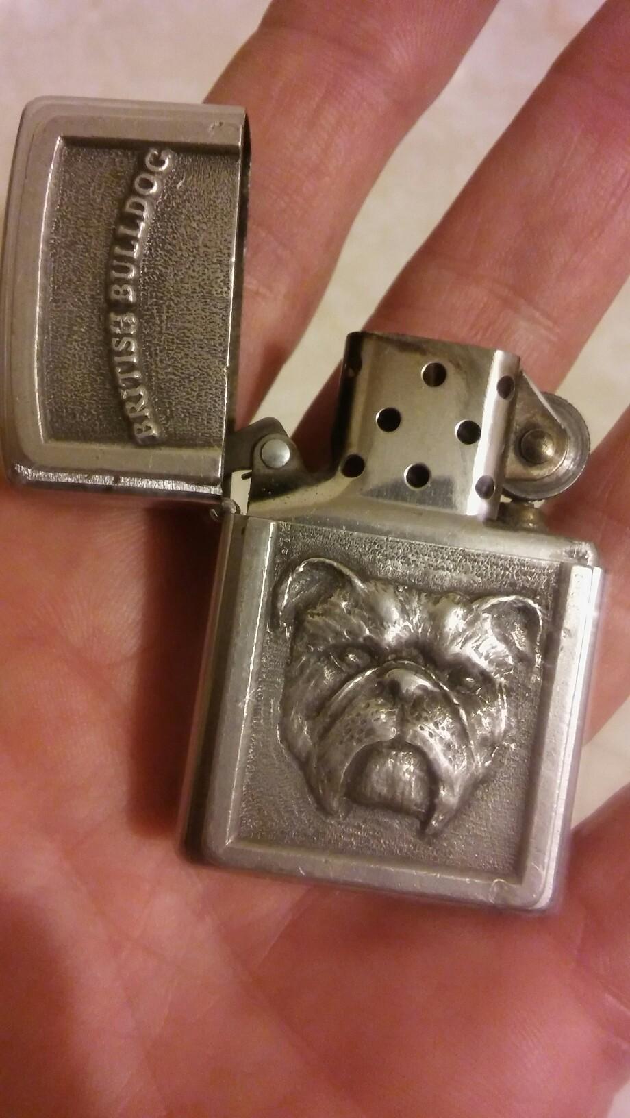 Zippo lighter British Bulldog. in M26 Ainsworth für £ 12,00 zum Verkauf