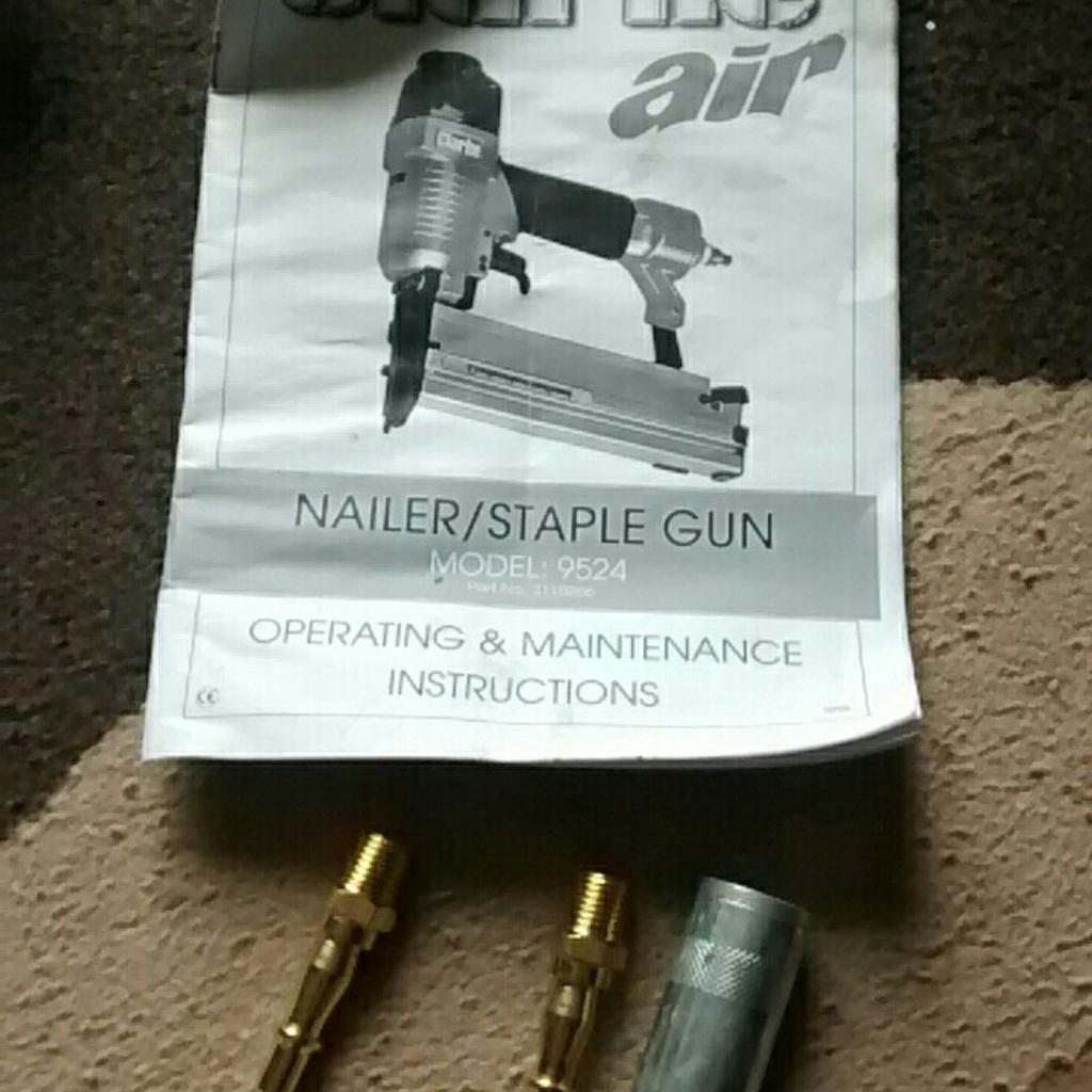 Clarke Air Nailer / Staple Gun in DE3 Derby for £30.00 for sale Shpock