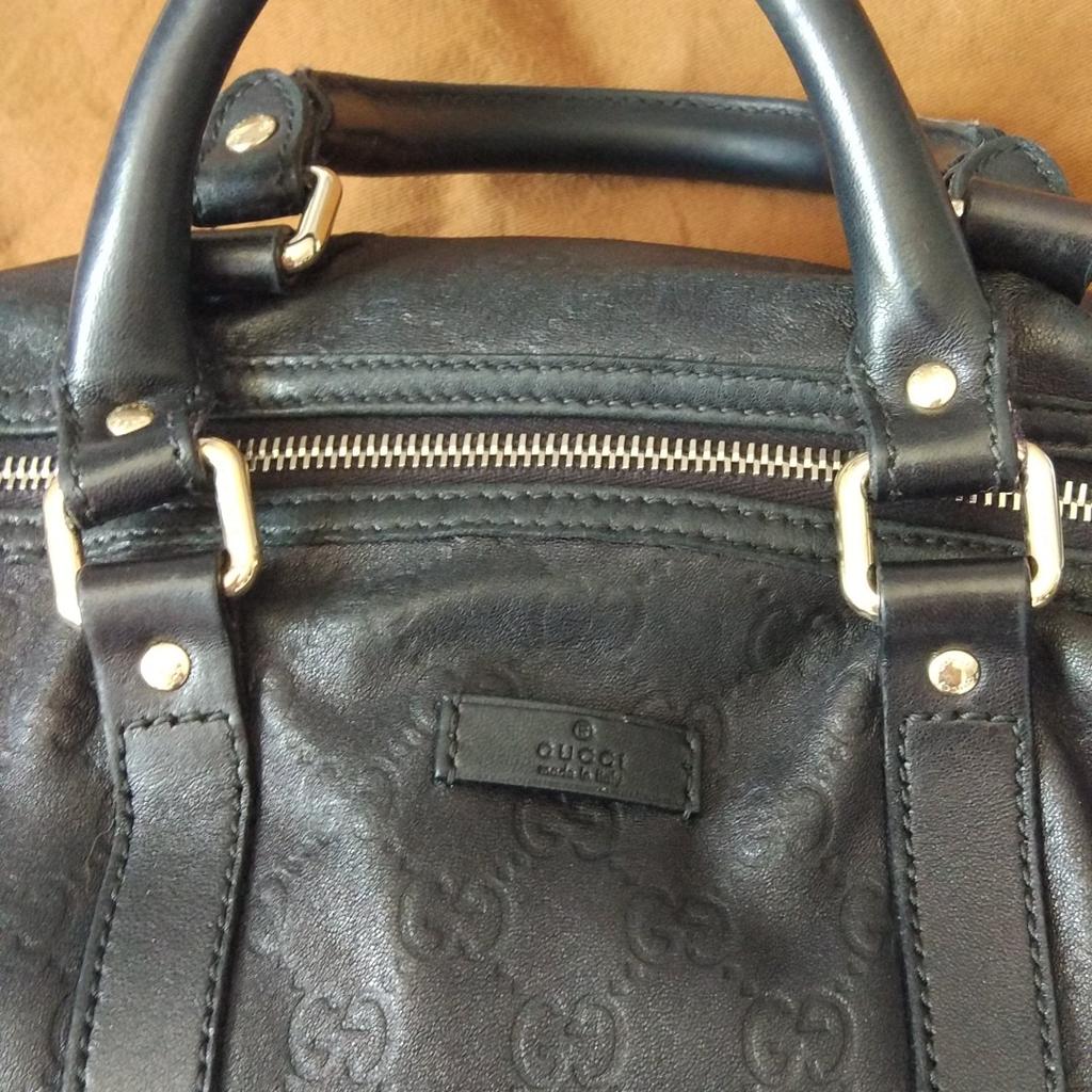 Bauletto gucci sales nero pelle