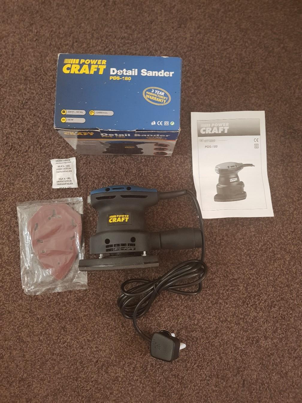 POWERCRAFT DETAIL SANDER PDS180 in B8 Birmingham for £18.00 for sale Shpock