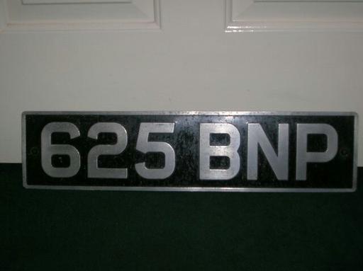 Vehicles Tyne and Wear Sunderland - Photos for Private Registration number 625 BNP for sale