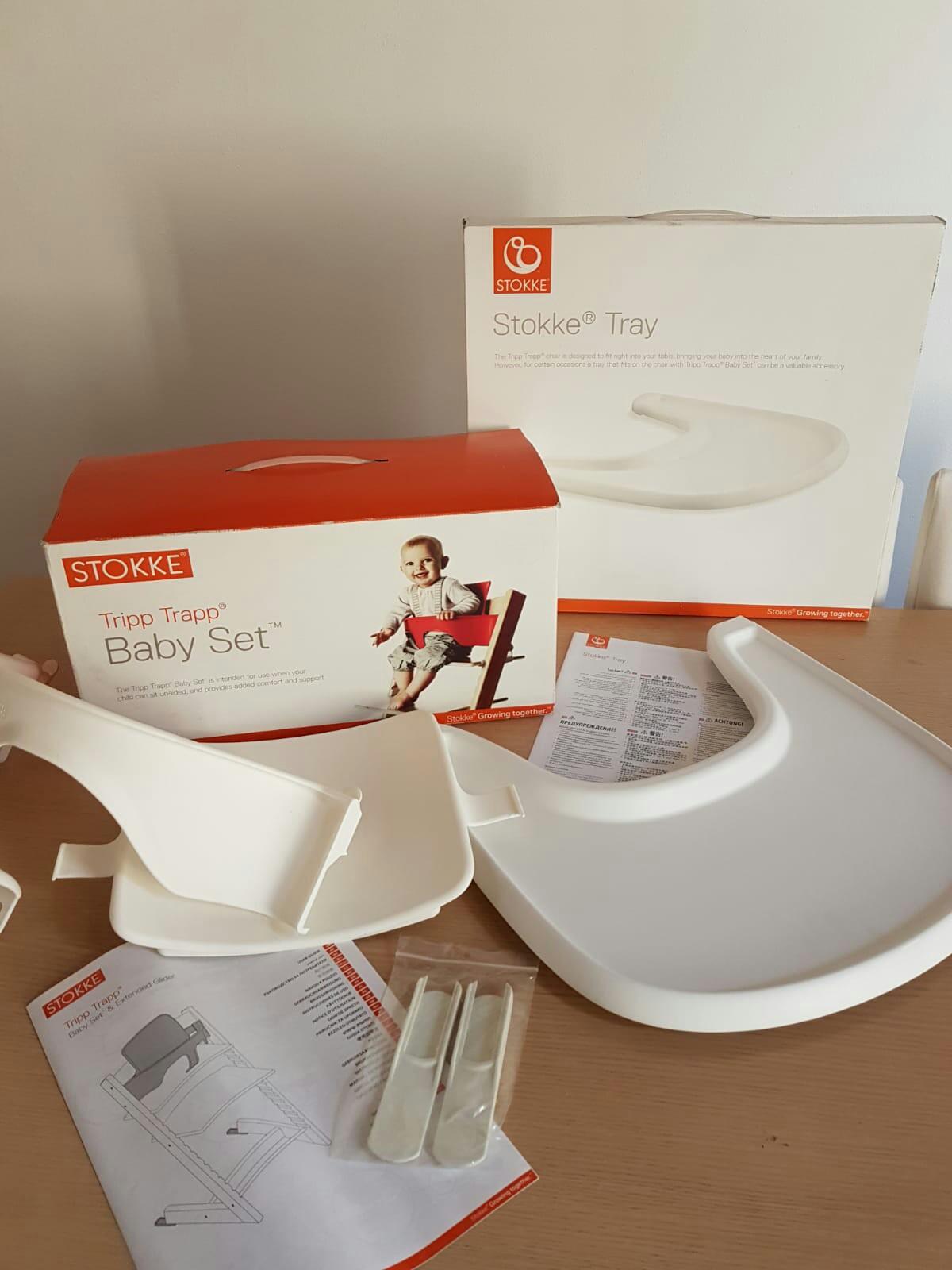 Stokke tripp trapp baby best sale set istruzioni