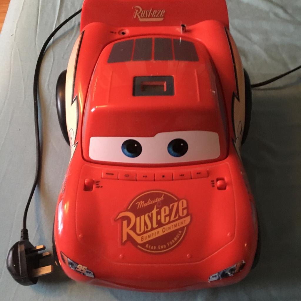 Lightning McQueen CD player in NN10 Northamptonshire for £5.00 for sale ...