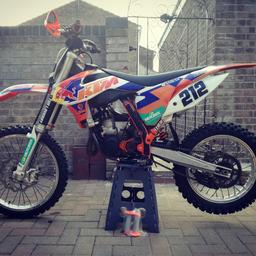This bike is in excellent condition well looked after new suspension oil new bike parts and oil change regularly. Selling due to upgrading to a 125.     Will do swaps for 125