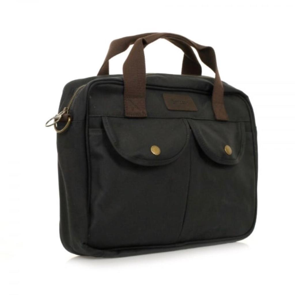 Barbour longthorpe 2024 laptop bag