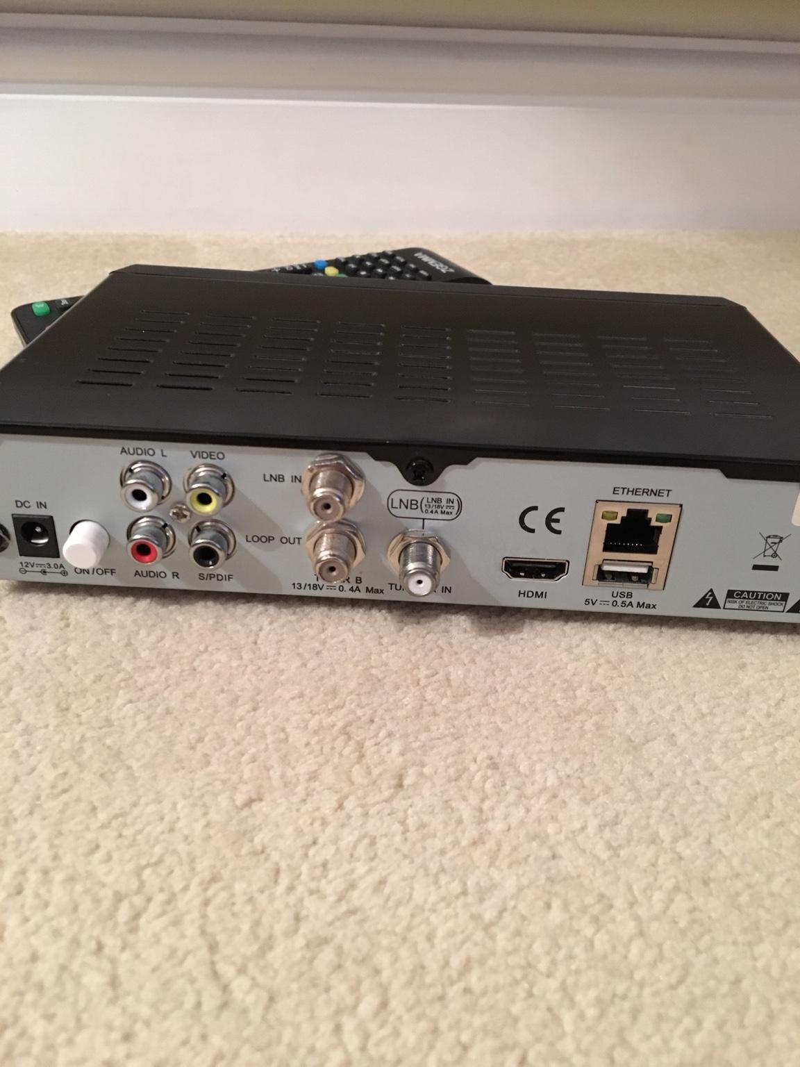 Zgemma Star 2S Satellite Box In WA8 Green For £25.00 For Sale | Shpock