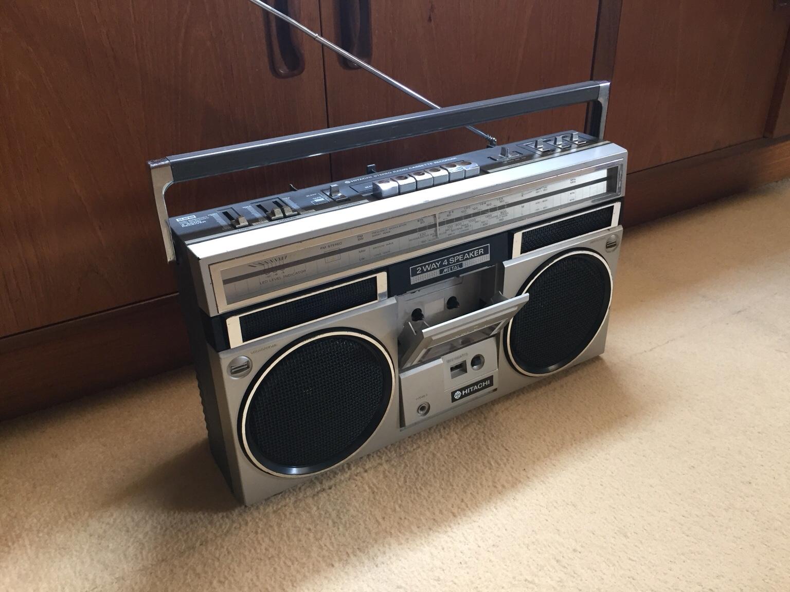 Hitachi 80s Vintage Ghetto Blaster in TN34 Hastings für 30,00 £ zum