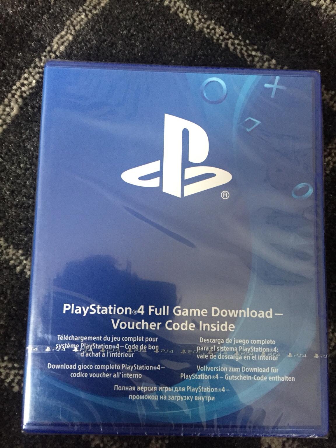 PS4 4 Game Download voucher code in PR1 Preston for 5.00 for sale