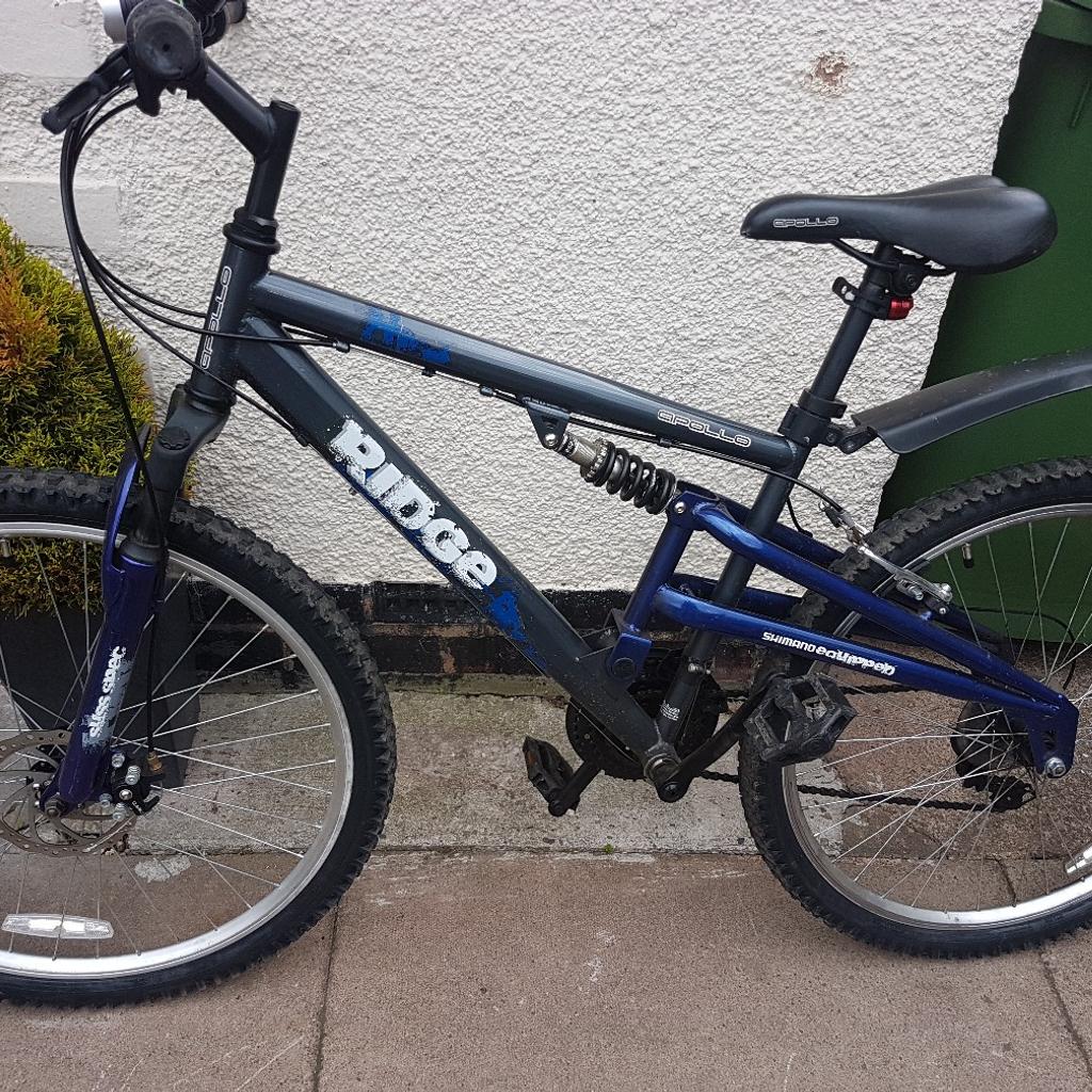 Apollo ridge mountain bike clearance
