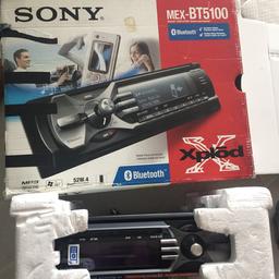 Sony car player never used