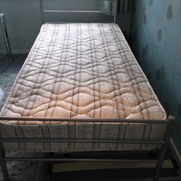 Single bed with mattress and pull out bed underneath (no mattress) Excellent condition