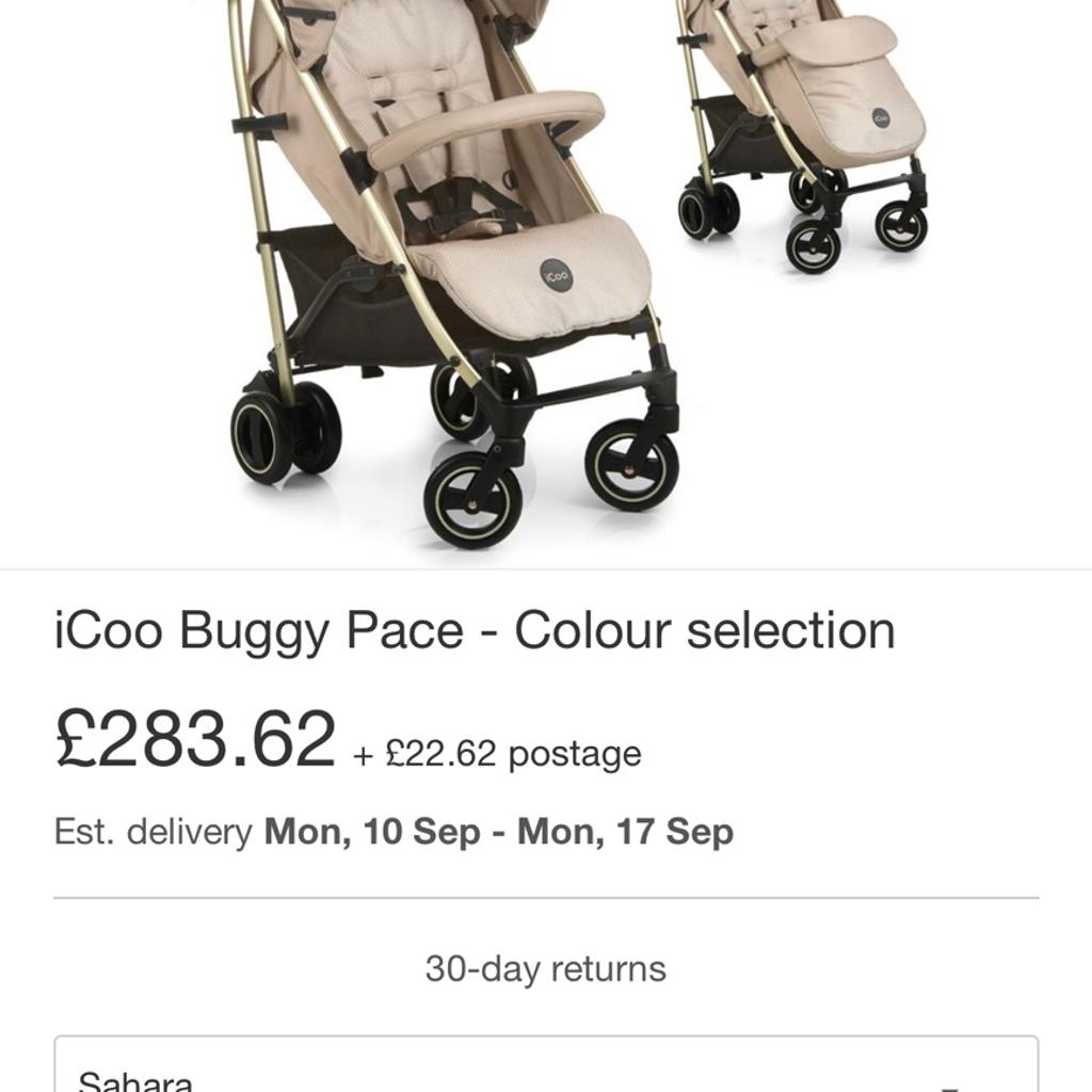 Icoo pace outlet stroller