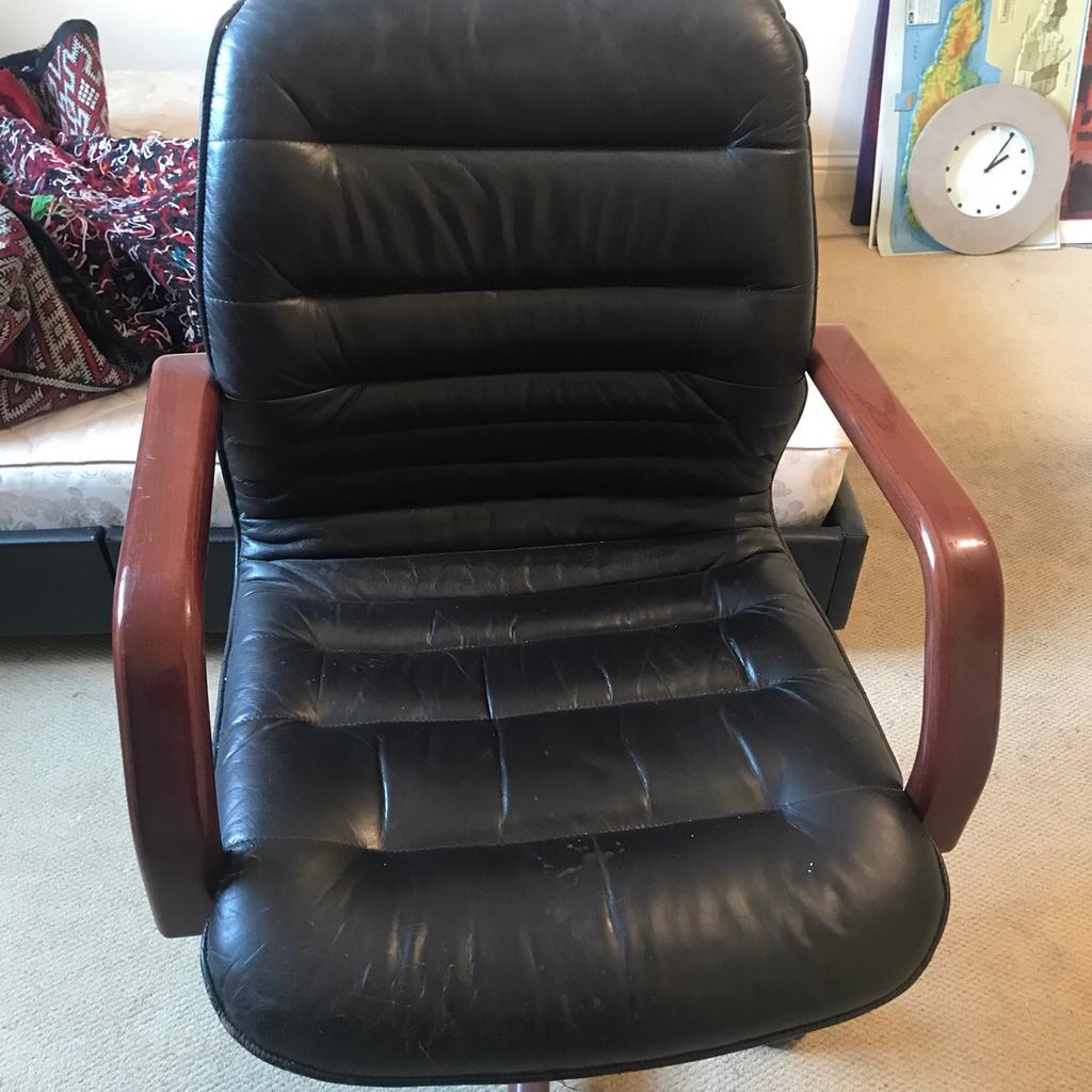 Leather Office Chair in MK10 Monkston für 50,00 £ zum Verkauf Shpock DE