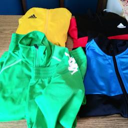 Adidas und kappa trainingsjacken 152....pro stück um 5 euro zu verkaufen
