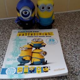 Minions book and figures £1.50 collection only