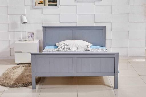 Buy & Sell Greater Manchester Manchester - Photos for Dreamwarehouse TABLEY GREY WOODEN KING BED