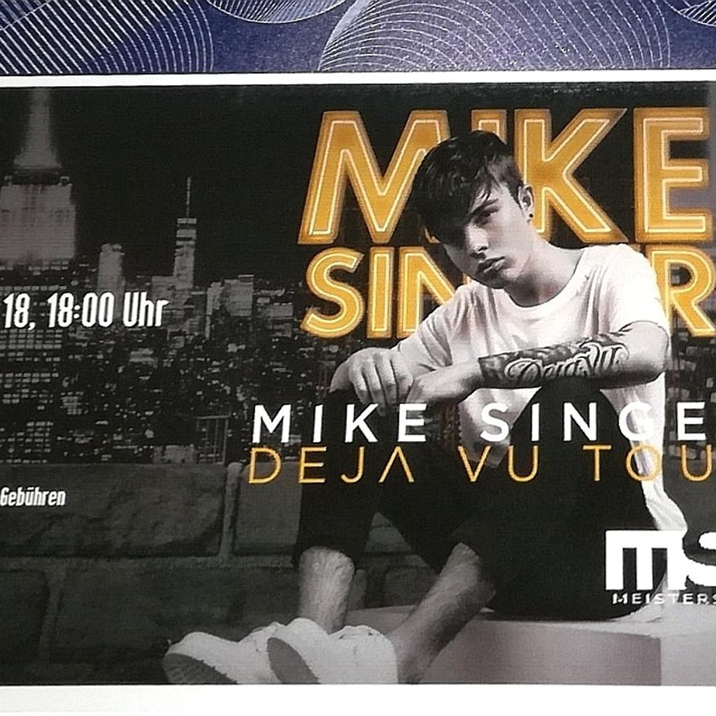 Konzert Ticket MIKE SINGER in 40599 Düsseldorf für 60,00 € zum Verkauf ...