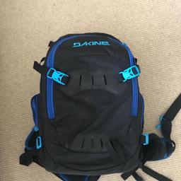 Backpack with removable camera block
Used on 2 trips
Originally bought for £165