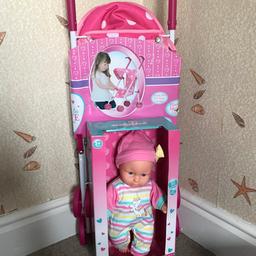 Doll and pushchair, brand new not been opened £7 for both