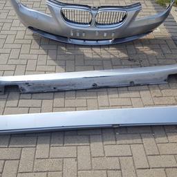 Pair of side skirts for a BMW 5-Series