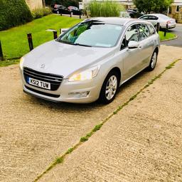 Selling Peugeot 508 SW, 1.6 HDMI, Automatic, 2012, Pco Licences till  June 2019, Mot -June 2019, Tax only 20£ per year, very economic car.
Car is N cat I had little damage on rear right wing and also the rear bumper. Very clean inside like you can see in the pictures with a lot of extra options and also Panoramic Roof. For more details don’t hesitate to contact me!!!07424811604 Read less