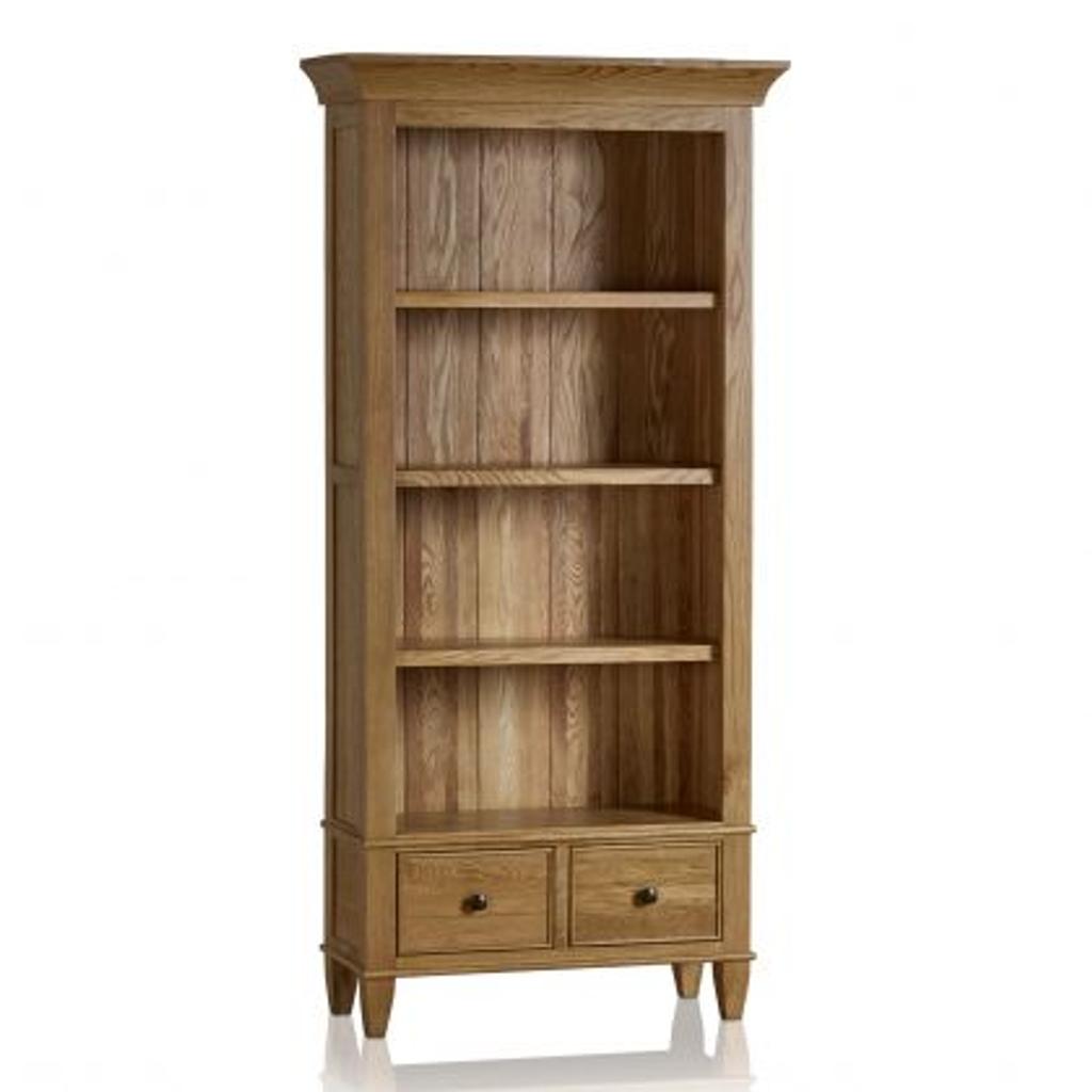 Oak Furniture Land Natural Solid Oak Bookcase In En1 Enfield For £125