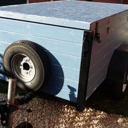 Fully water tight, comes with spare wheel. Full working light board.