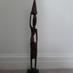 Wooden African sculpture