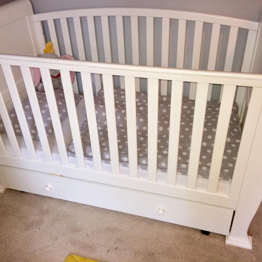 Babies r us sleigh best sale cot bed