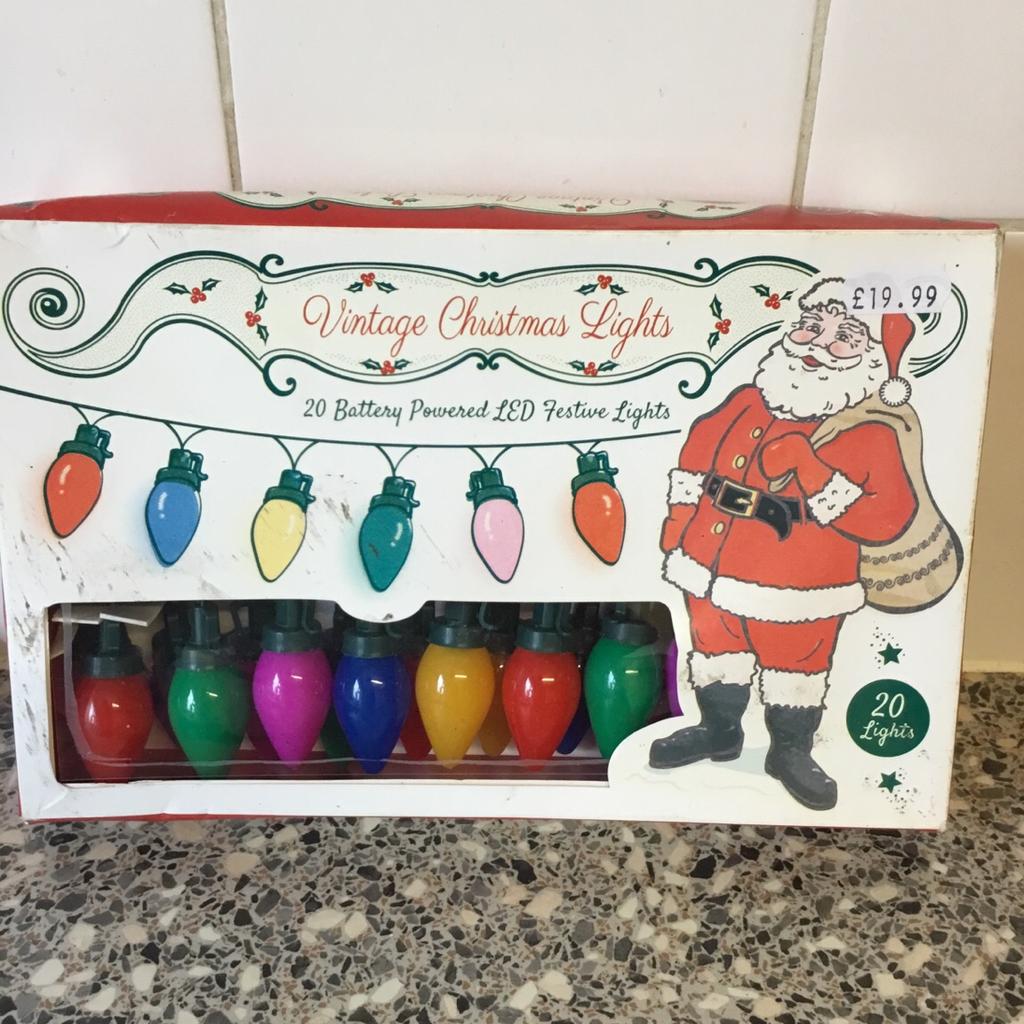 Vintage style Christmas lights in Blaby für £ 8,00 zum Verkauf Shpock AT