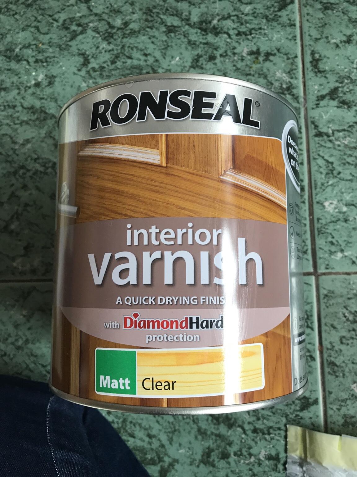 Ronseal interior varnish 2.5 litres in S6 Sheffield for £15.00 for sale