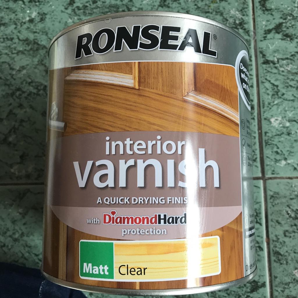 Ronseal interior varnish 2.5 litres in S6 Sheffield for £15.00 for sale
