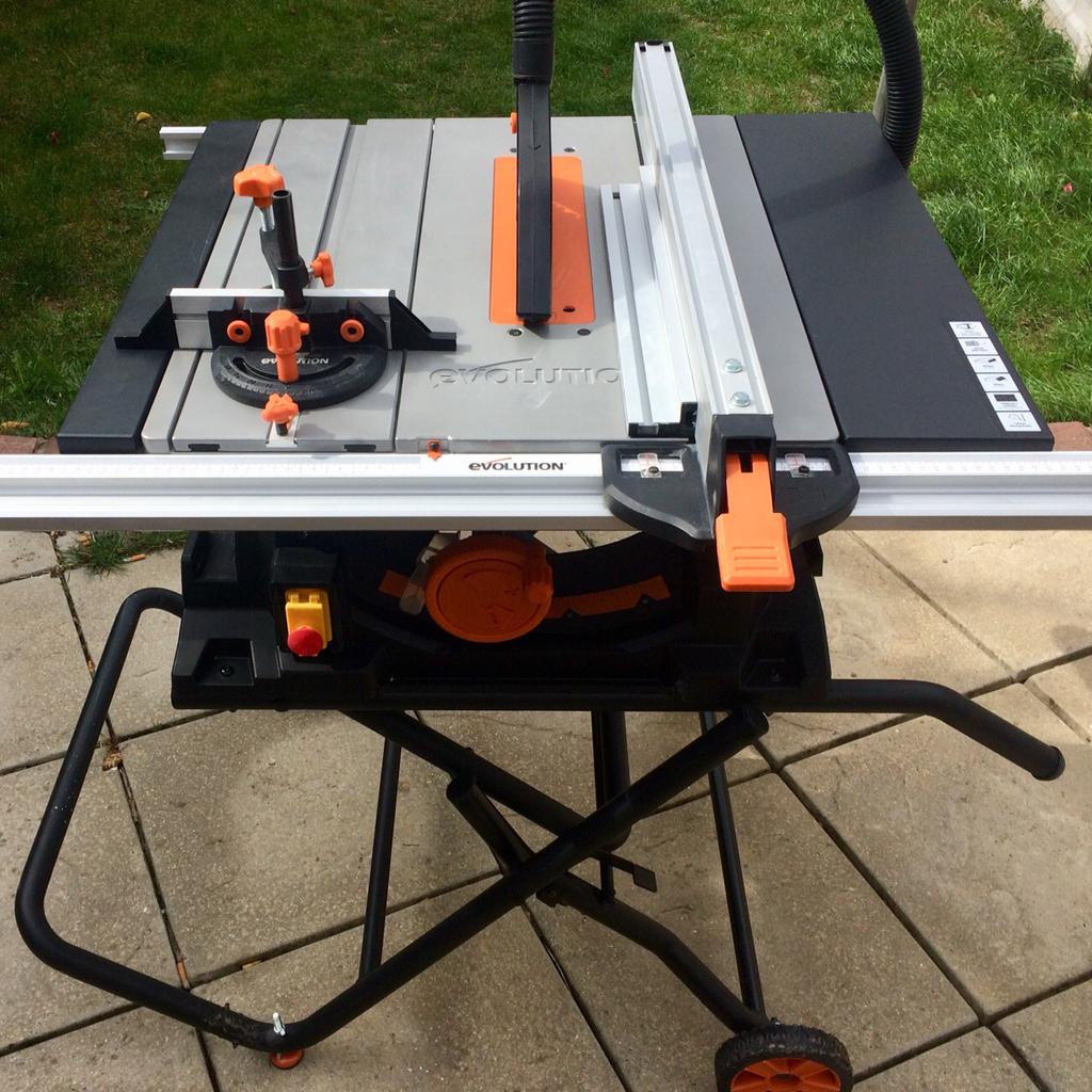 EVOLUTION RAGE5-S 255mm 230V TABLE SAW in CV11 Nuneaton and Bedworth ...