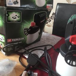 Paint spray gun.
Park side
New,never been used,
Any questions please ask,