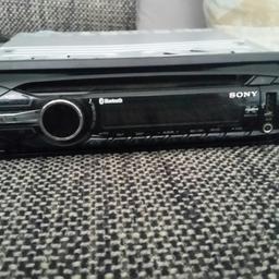 Sony car cd player with Bluetooth