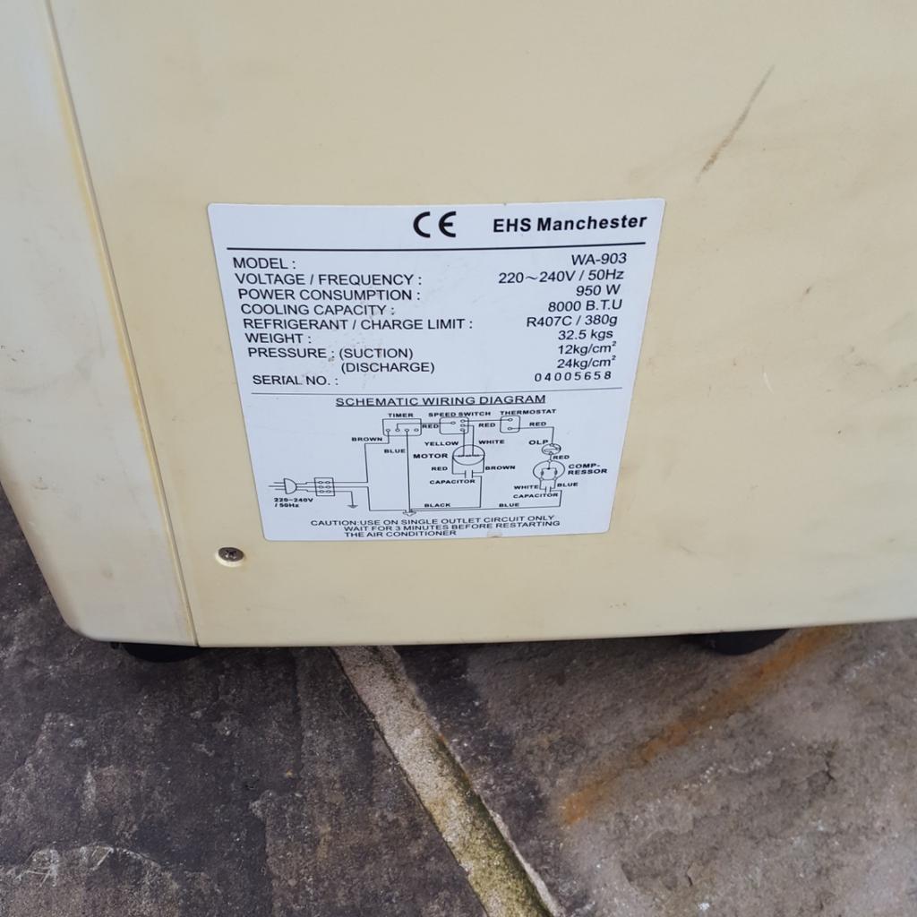 EHS portable air conditioning unit in M23 Manchester für £ 120,00 zum